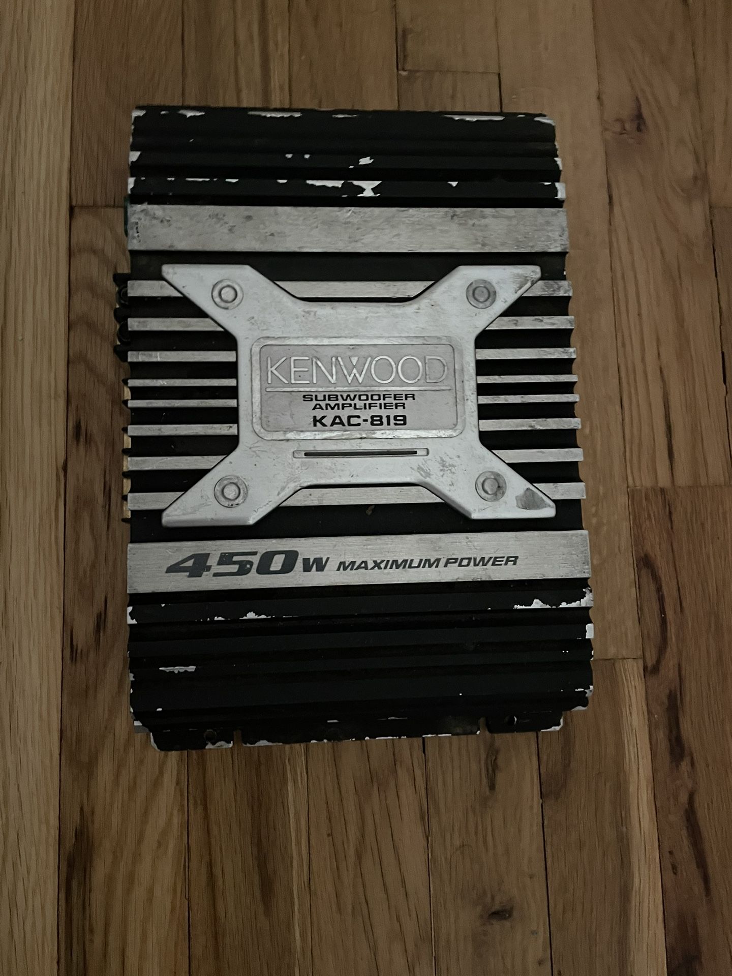 Car Speak And Amplifier