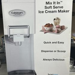 Cuisinart Soft Serve Ice Cream Maker