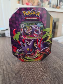 Pokemon moonlit mega gengar tin