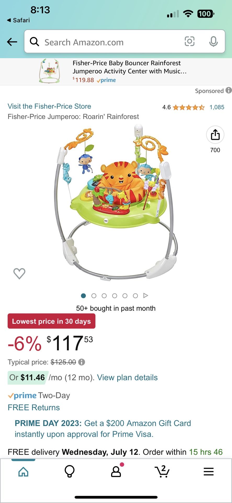 Fisher Price Jumperoo