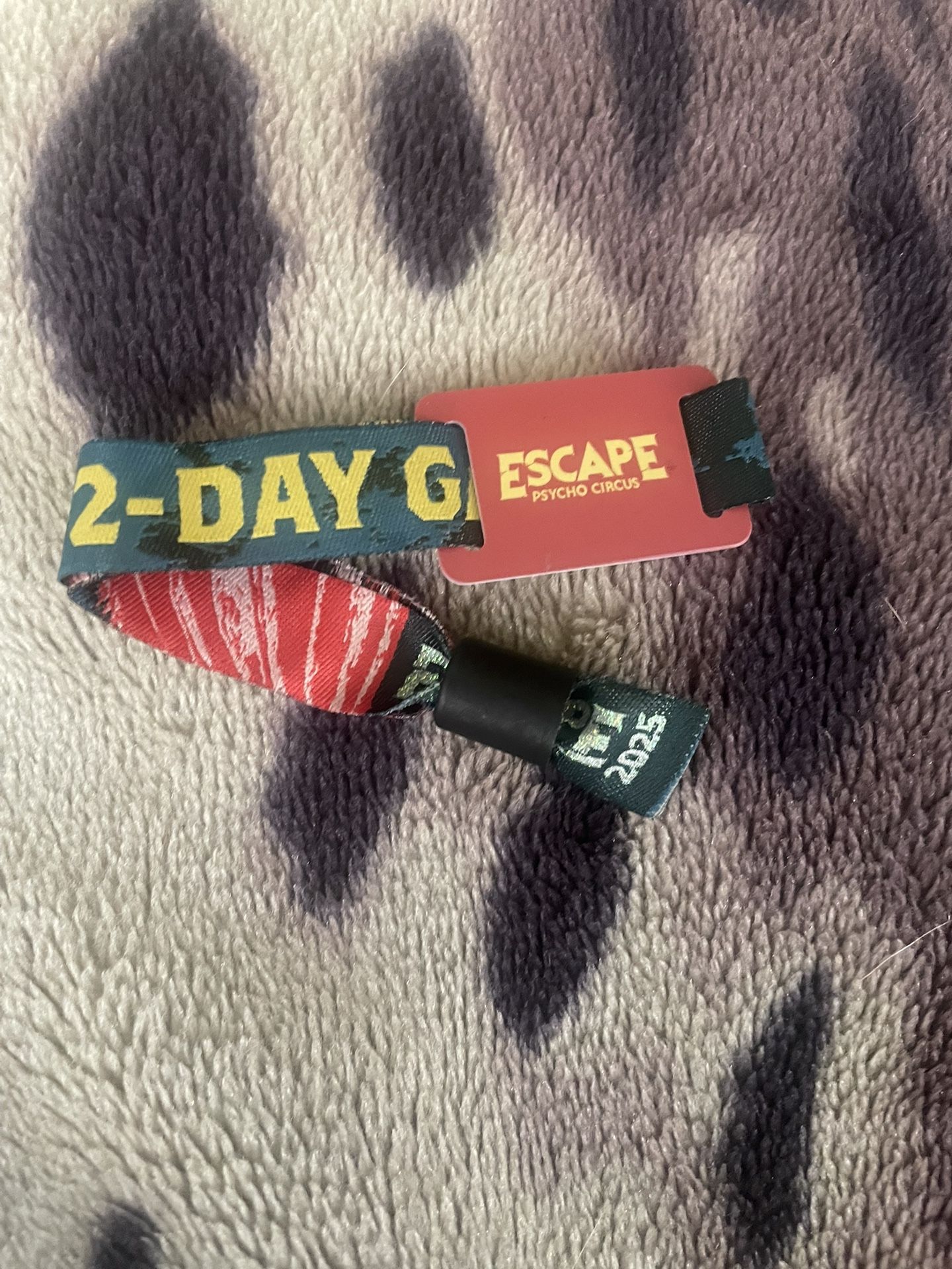 Escape Halloween 2 Day Wristband