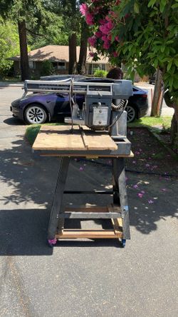 Montgomery Ward 10” radial arm saw