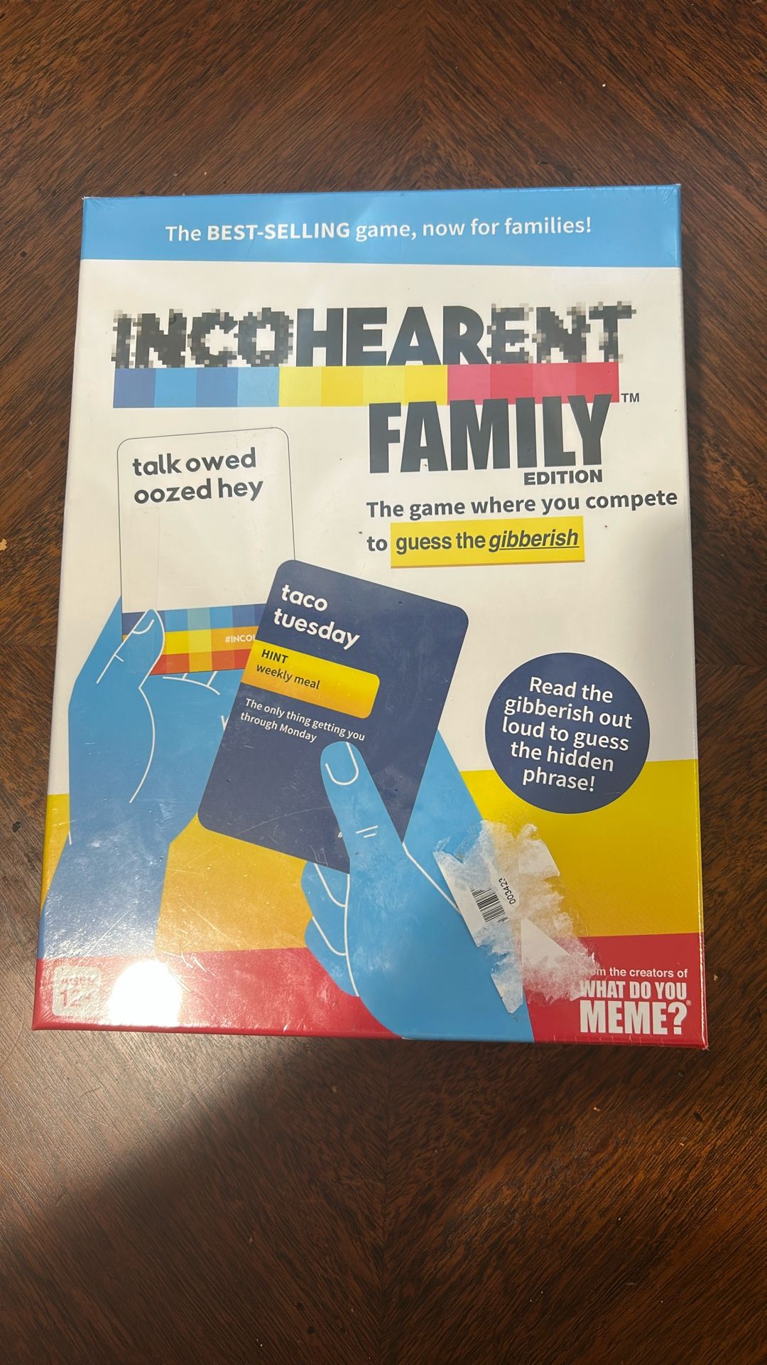 Incoherent Family Edition Card Game NEW