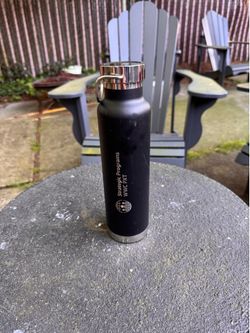 Black Stainless Steel Water Bottle