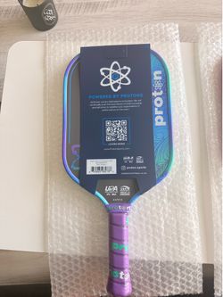 Proton project peacock & flamingo pickleball paddle New