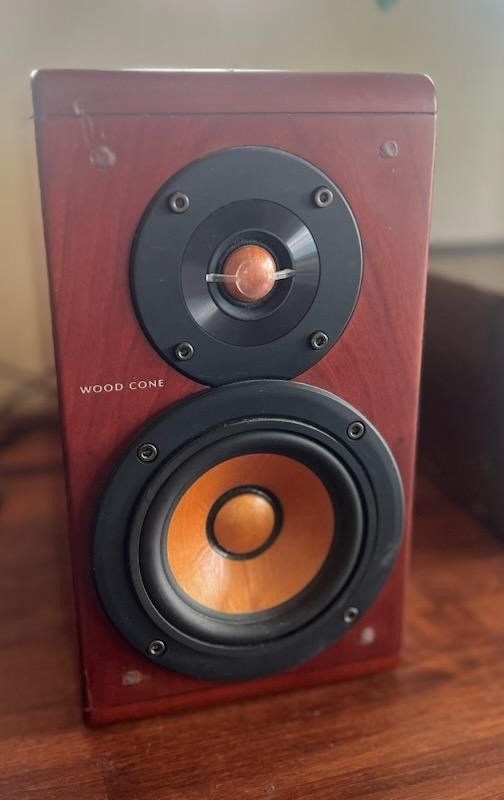 JVC WX-A10 Wood Cone Stereo