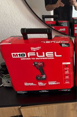 Milwaukee 3/8 compact impact wrench w charger and 2 battery’s NEW