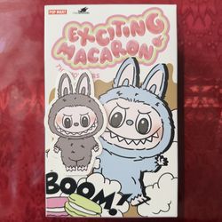 *SESAME BEAN* Labubu Exciting Macaron The Monsters Blind Box *UNOPENED*