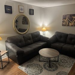Used Couch And Loveseat Bundle 