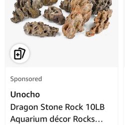 Dragons Aquarium Rocks