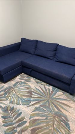 IKEA Blue Sleeper Couch