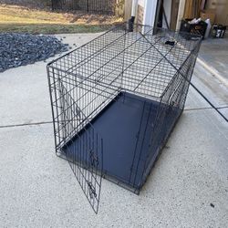 Large Dog Crate - Metal Pet Crate 