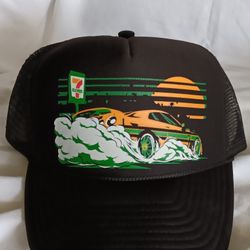 7-Eleven Muscle Car Trucker Hat New