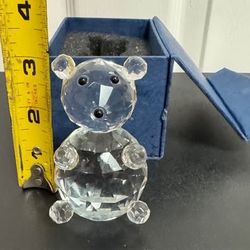 Moment Kristal Glass Bear Figurine just $10 