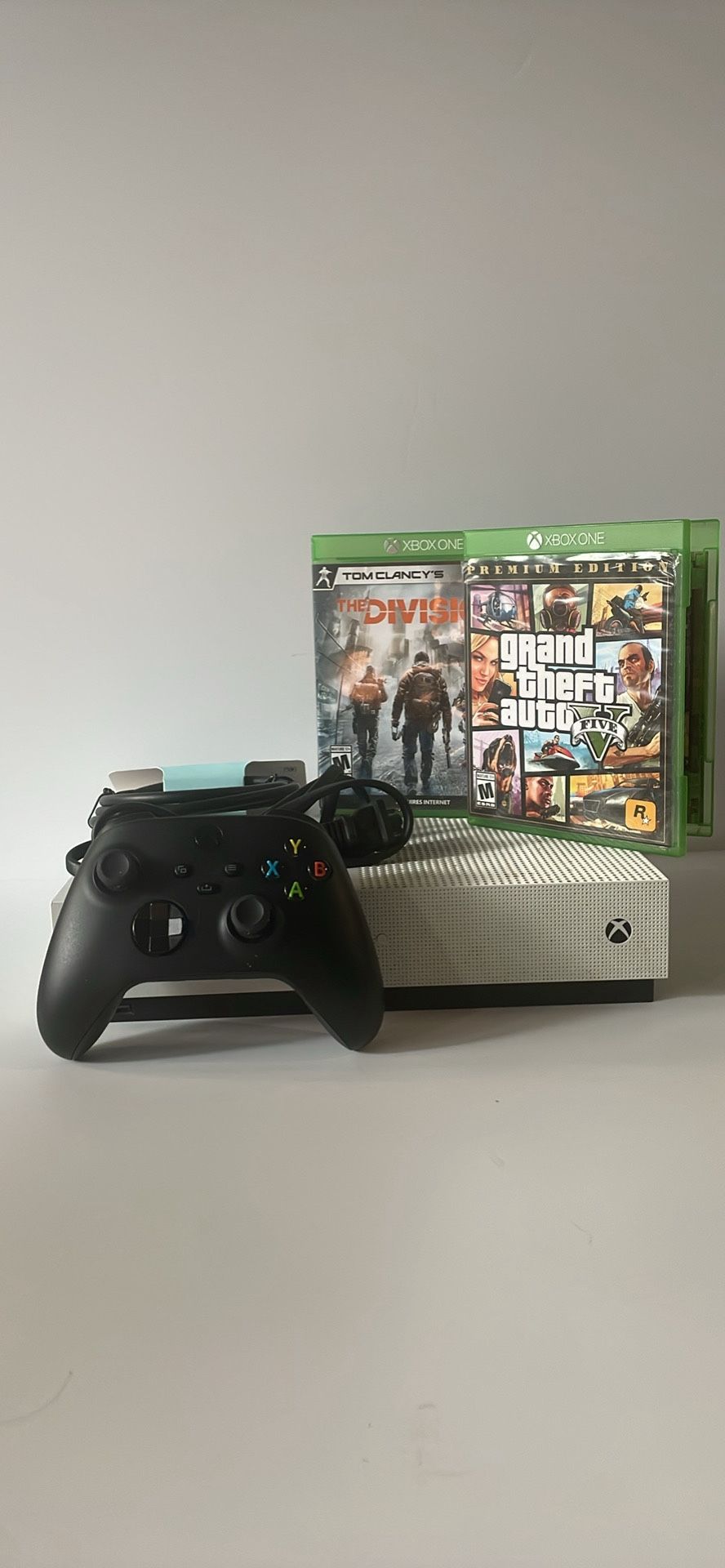 Xbox One S With Upgraded Controller And 2 Games