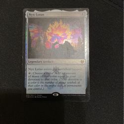 Foiled Nyx Lotus Promo