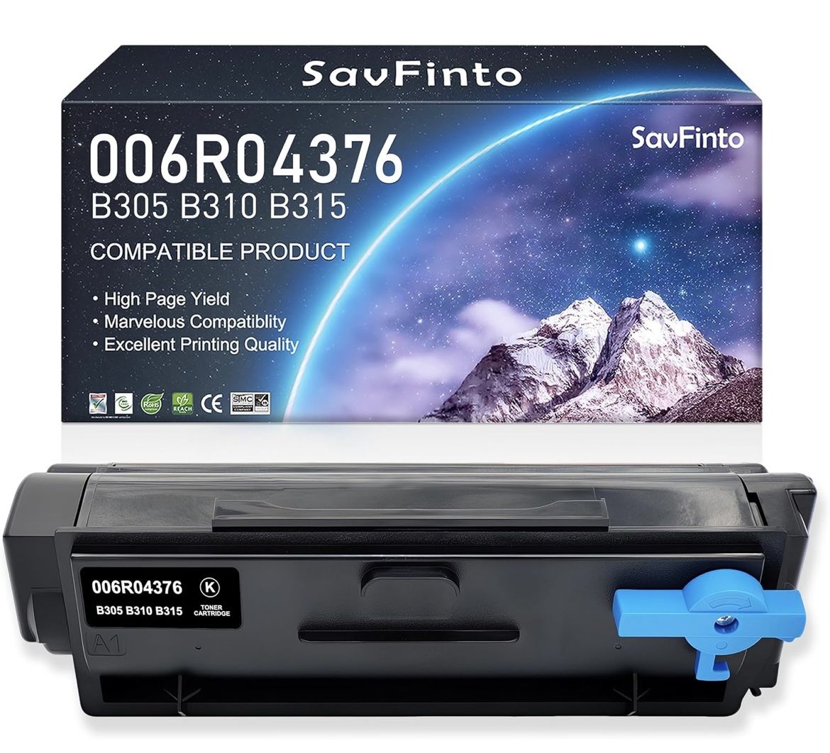 B310 Black Toner Cartridge Replacement for Xerox 006R04376 Compatible for Xerox B305 B310 B315 Printer (3500 Pages, 1 Black)