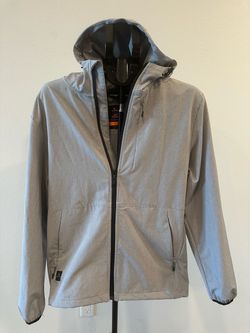 Rip Curl Anti Series Jacket Small Grey Hooded Windbreaker Water Resistant Surf