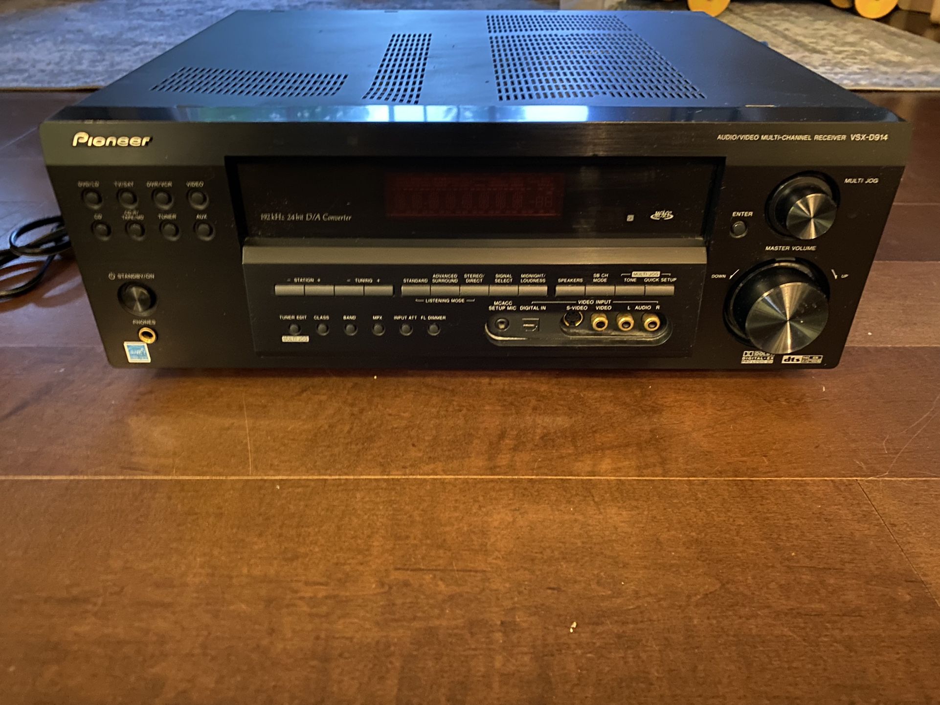 Pioneer 7.1 Channel A/V Receiver 