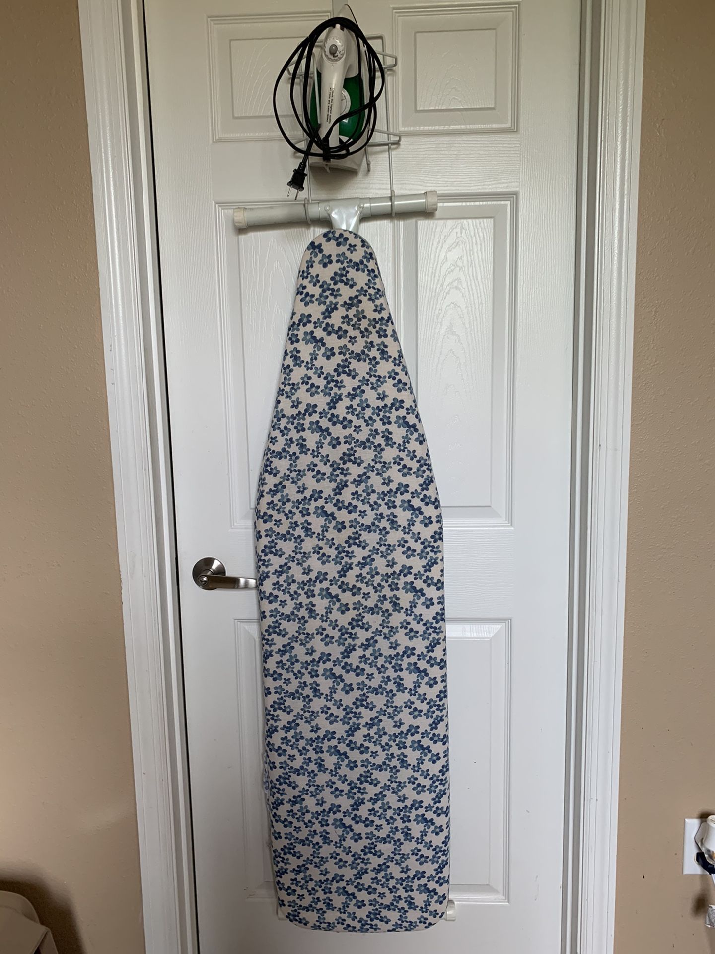 Iron and ironing board