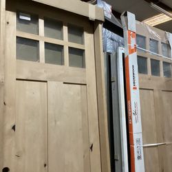 36 x 96 exterior doors($950); 72 x 80 exterior door($1300); 60 x 80 interior door($450) Double doors