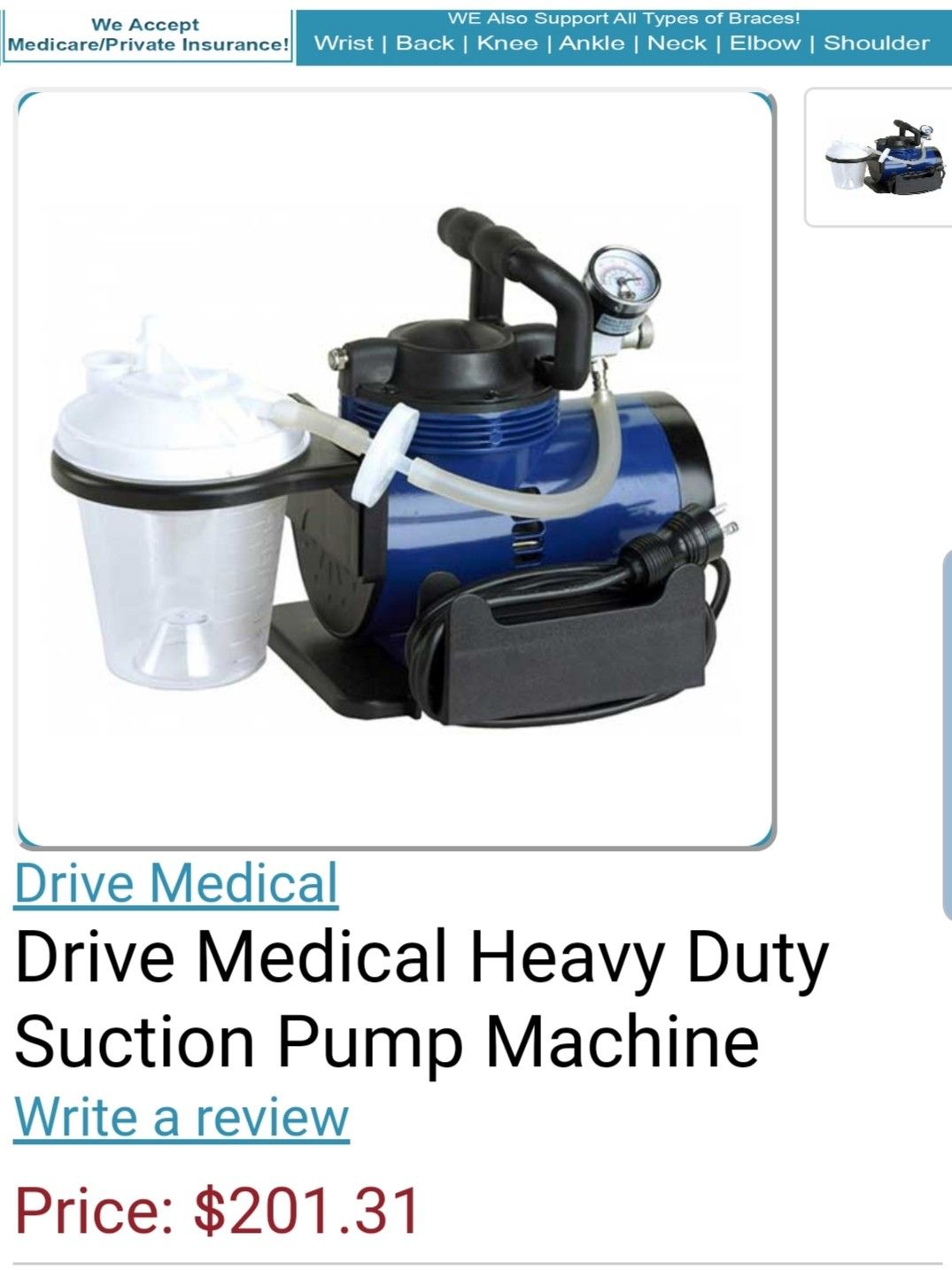 Heavy Duty Suction Pump