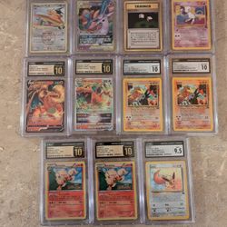 Pokemon Graded Cards Individual Or Lot