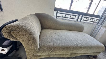 Leopard Print Chaise Lounge Chair