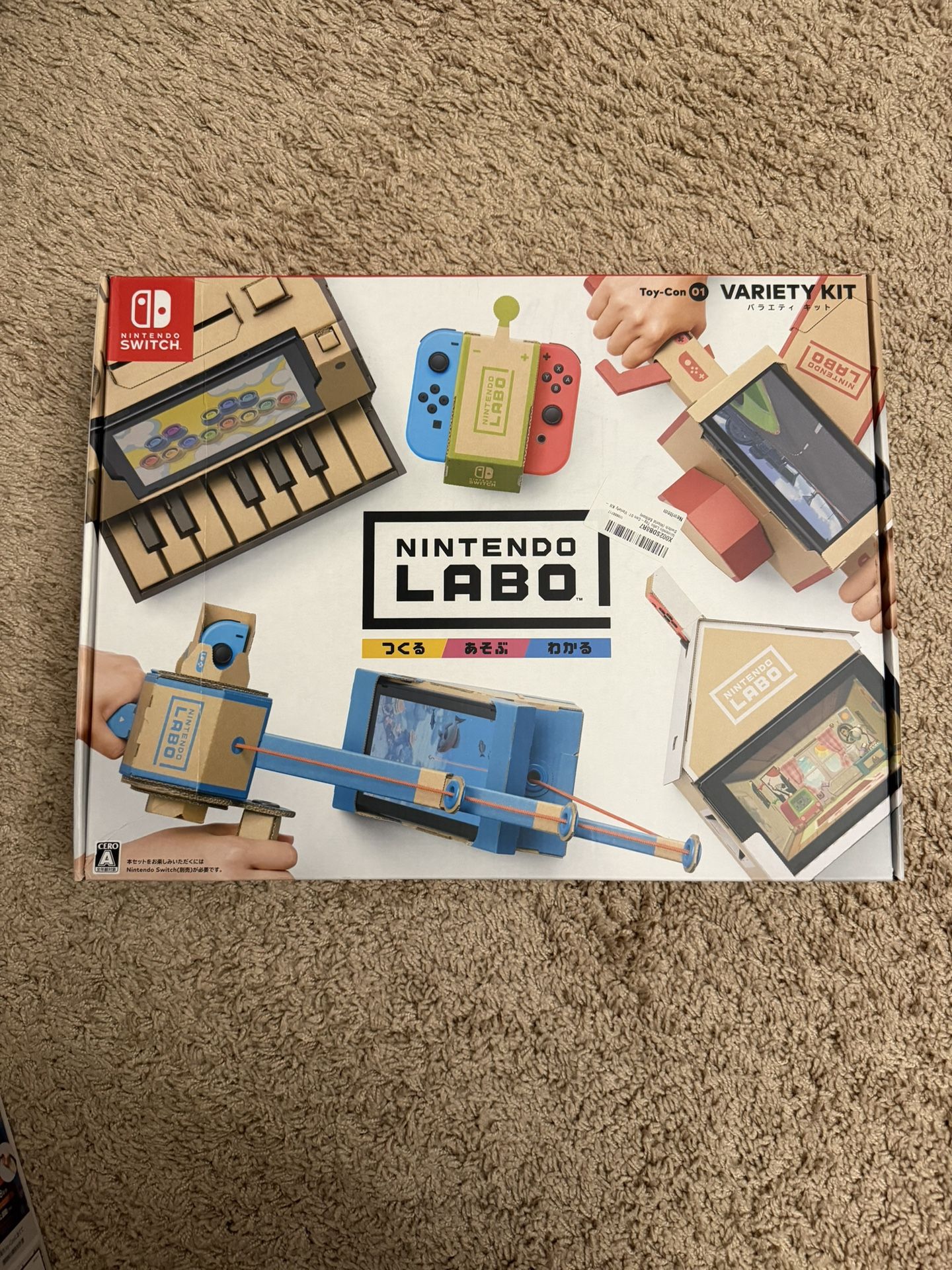 Nintendo Labo Toy-Con 01: Variety Kit – Brand New