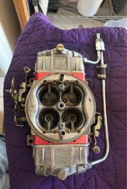 Holley 4 barrel carburetor