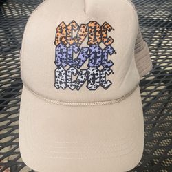 AC/DC Beige 2022 Baseball Cap 