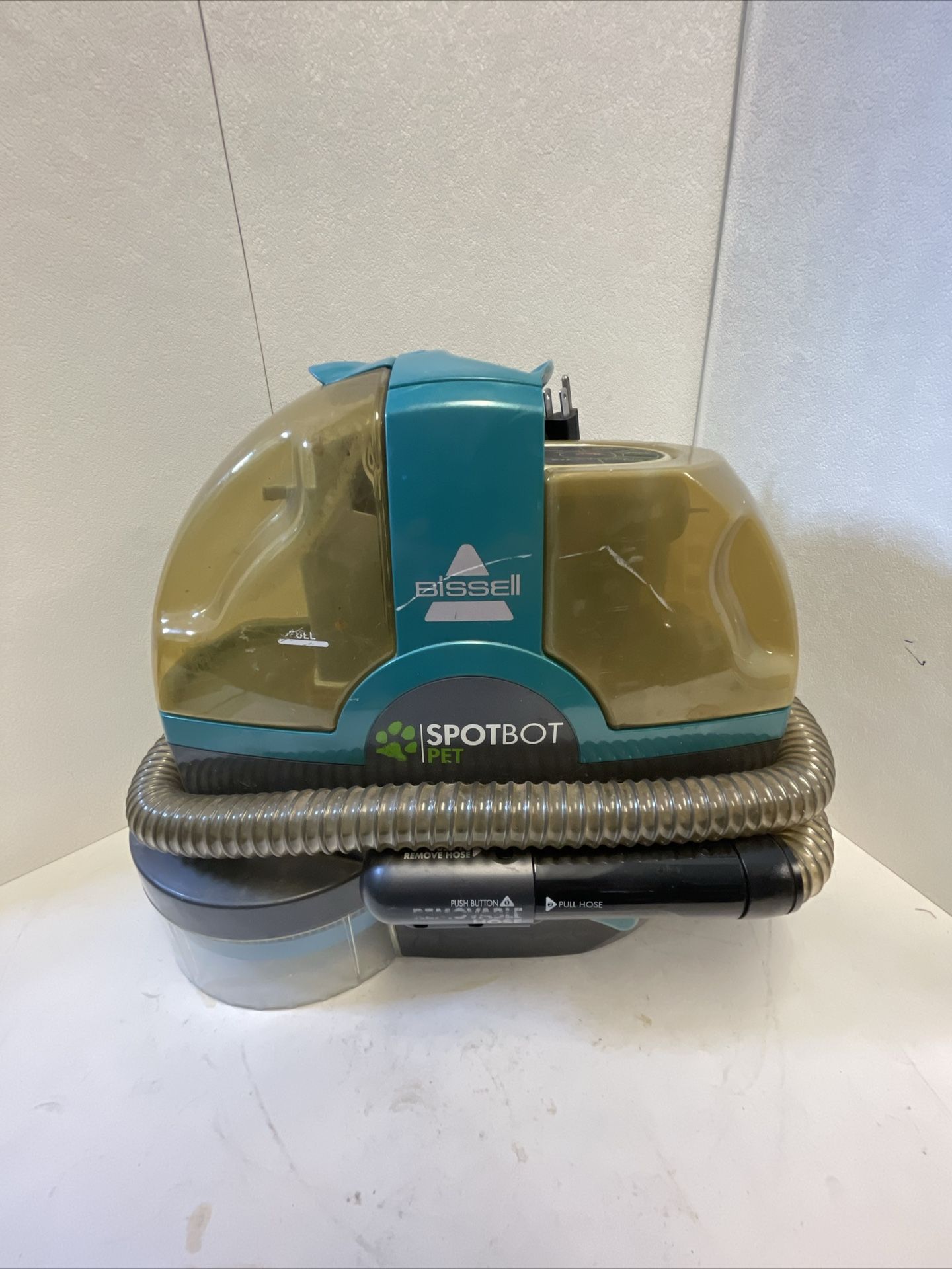 Bissell SpotBot Pet Portable Floor Carpet Cleaner Model 21143 - Blue - Tested