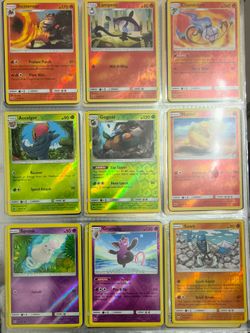 Pokemon Sun & Moon Reverse Holo lot of 36