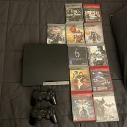 PS3 With Games 
