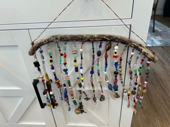 Colorful beaded decor