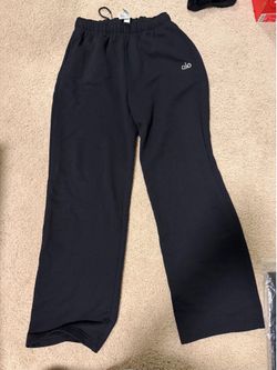 Size M Black Alo Sweatpants