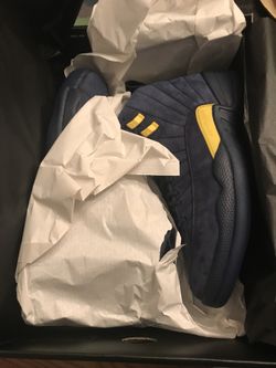 Michigan 12s retro size 8.5
