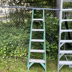 6 foot Werner fiberglass step ladder