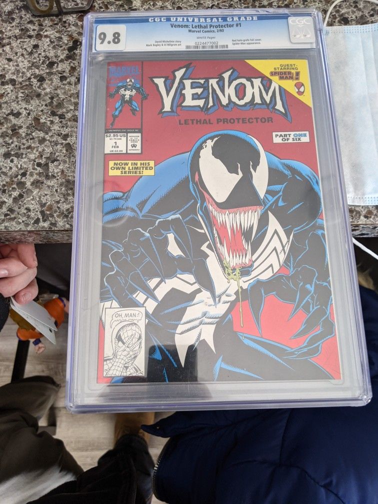 Graded 9.8 Venom Lethal Protector