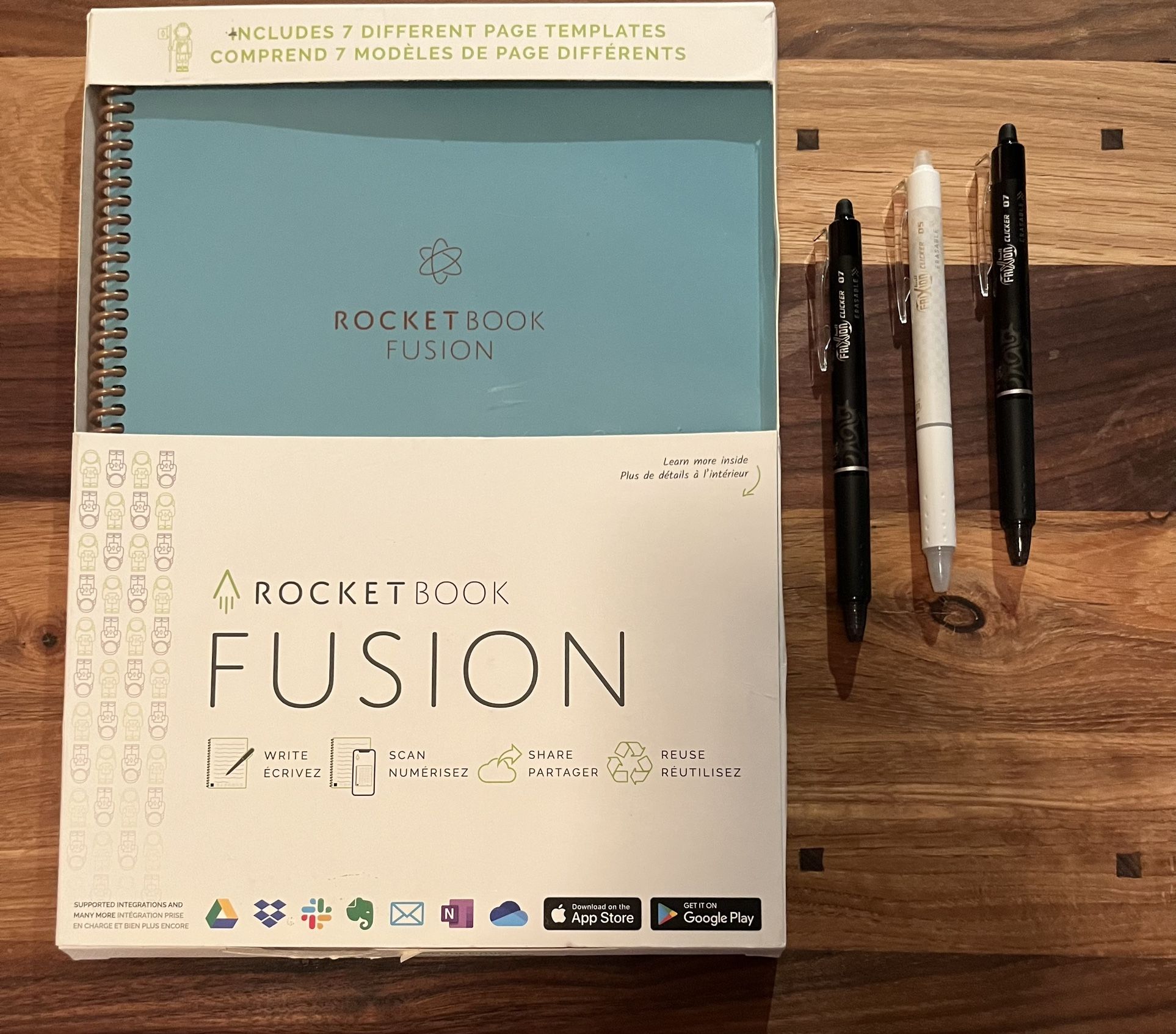 💎New💎 RocketBook Fusion Reusable Notebook