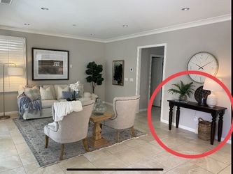 Wood Console Table / Sofa Table