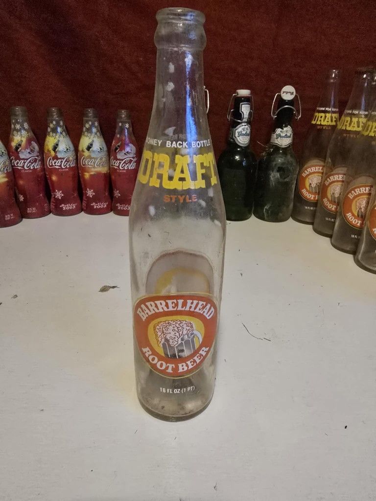 Old Soda Bottles
