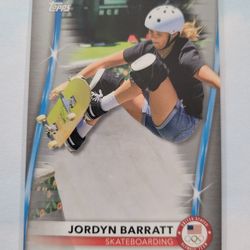 21 Topps USOT Jordyn Barratt!