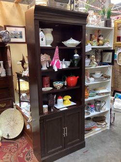 Tall Cabinet Shelving Unit