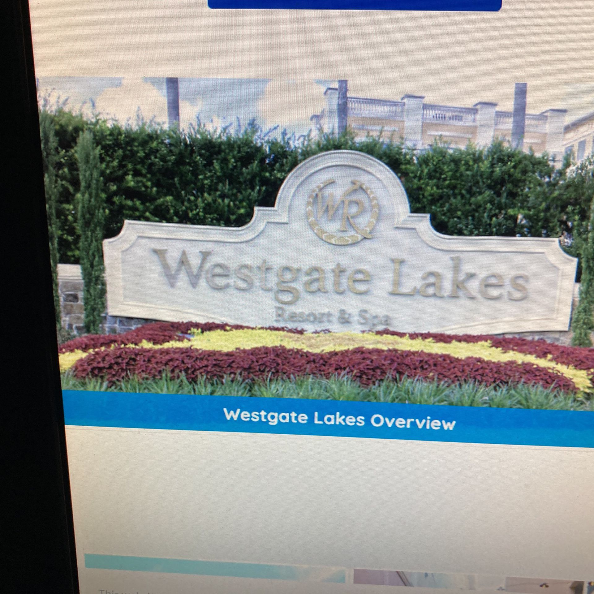 Westgate  Lakes  and Water Park, Fl,Two Bedroom unit plus a Lock Out unit  with bedroom can be broken up to two weeks.
