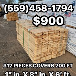 NEW LUMBER FOR FENCE 