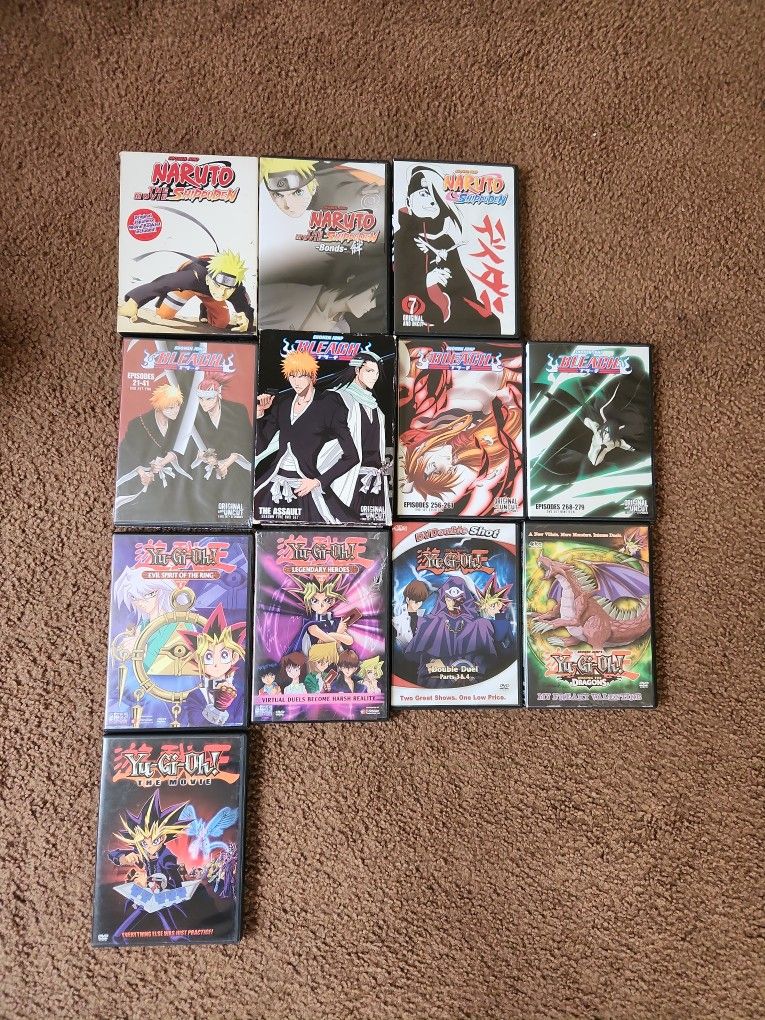 Anime DVDs Lot