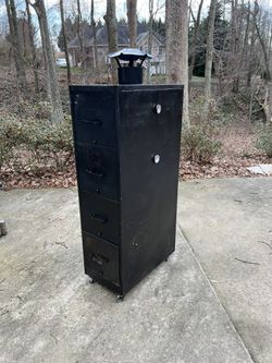 Custom Filing Cabinet Smoker / Grill Thumbnail