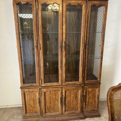 Lighted China Hutch 