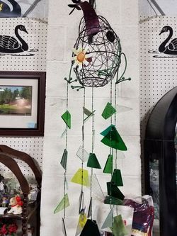 Frog wind chime